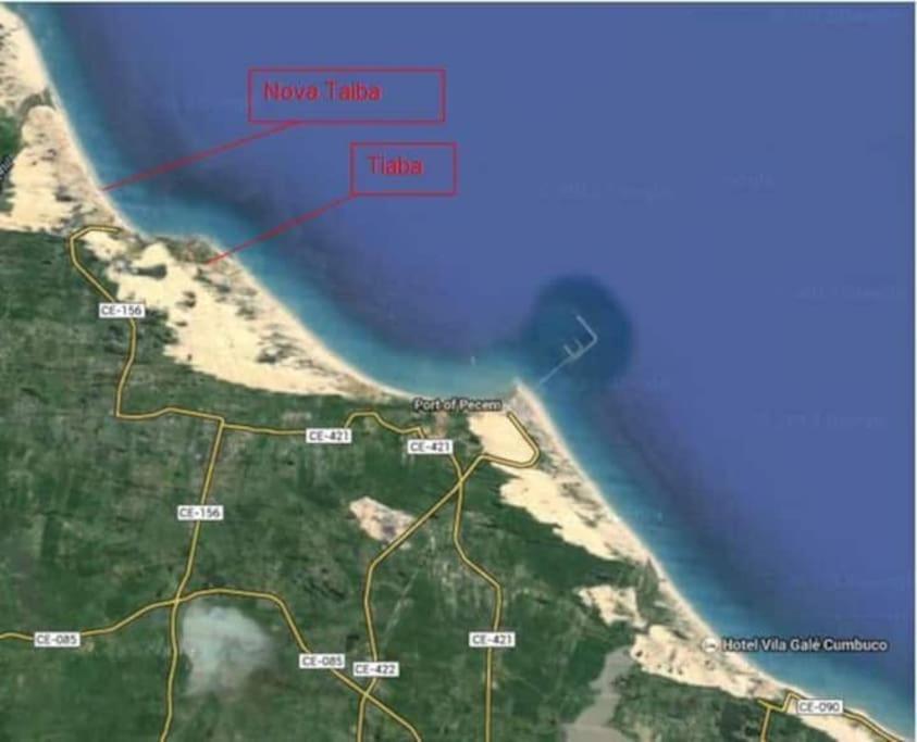 Apartamento A Beira-Mar. Beachfront Apartment Sao Goncalo do Amarante  Luaran gambar
